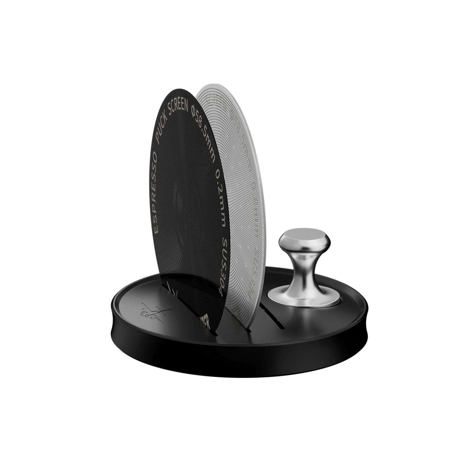 Подставка для пак-скринов силиконовая с магнитом MHW-3BOMBER Espresso Puck Screen Storage Pad 51-58 mm + Magnet — изображение 5