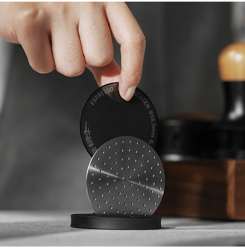 Подставка для пак-скринов силиконовая с магнитом MHW-3BOMBER Espresso Puck Screen Storage Pad 51-58 mm + Magnet — изображение 2